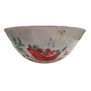 Lenox Holiday Inspirations & Illustrations Divided Angle Oval Serving No Box